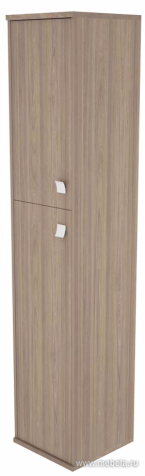 Офисный шкаф высокий комбинированный