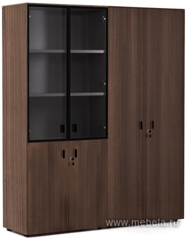 Офисный шкаф для документов комбинированный