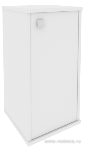 Офисный шкаф низкий узкий правый