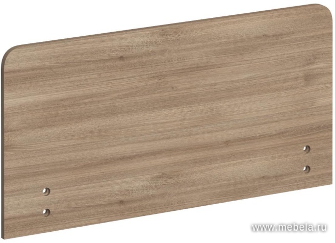 Экран настольный без кронштейнов для стола длиной 90 см.