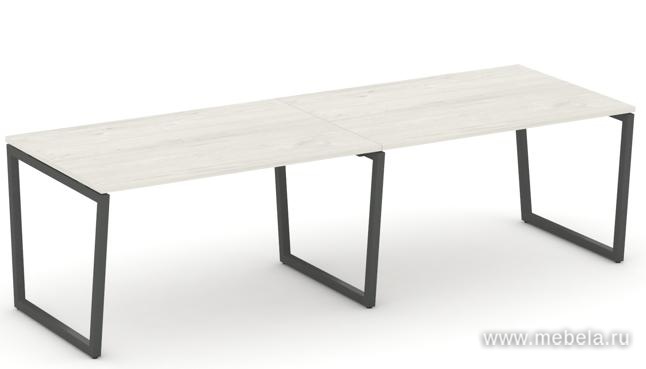 Стол переговорный на T2-образных опорах 40х40  (без лючков)