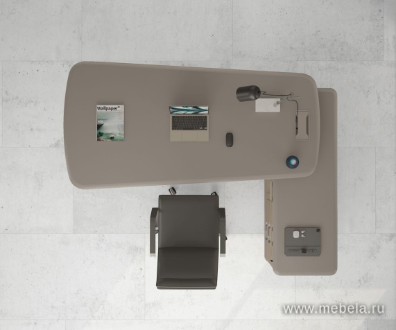 Тумба для оргтехники (топ МДФ)