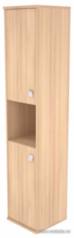 Офисный шкаф высокий узкий полузакрытый(Л/Пр)