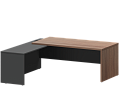 Стол руководителя с приставкой (левый)