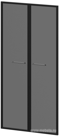 Комплект фасадов высоких стекло в ал. раме