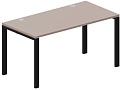 Стол письменный (2 громмета) на П-образном металлокаркасе Strike