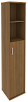Офисный шкаф узкий полуоткрытый, Л/Пр.