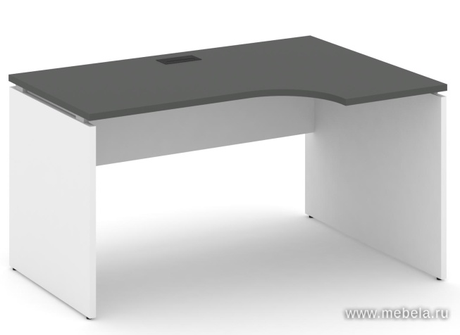 Стол рабочий эргономичный (Правый)