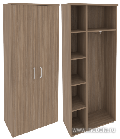 Гардероб комбинированный (выдвижная вешалка)