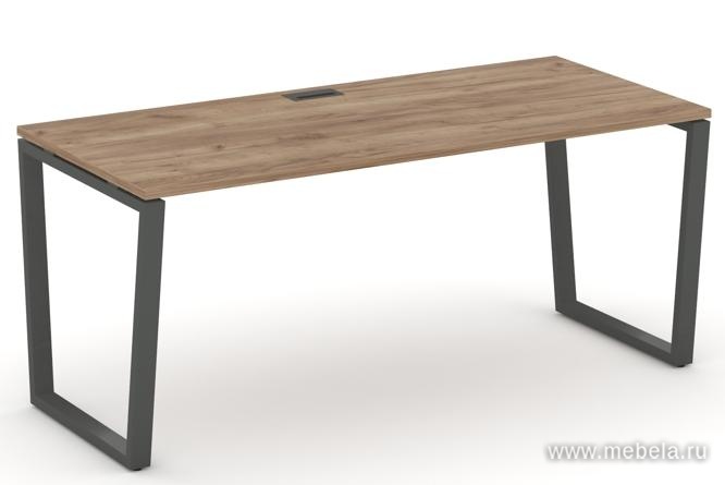 Стол руководителя на металлокаркасе