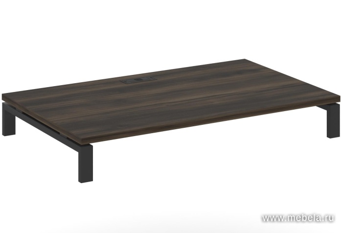 Стол надставка на две опорные тумбы