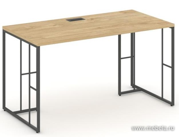 Стол письменный на металлокаркасе