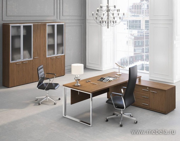 Офисный шкаф комбинированный (для одежды + со стеклом)