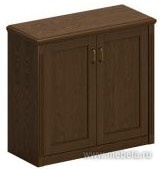 Офисный шкаф для документов низкий закрытый