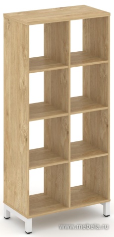 Каркас стеллажа 4 яруса (без вставок и задних стенок)