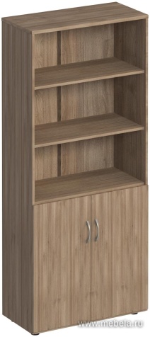 Офисный шкаф для документов полузакрытый