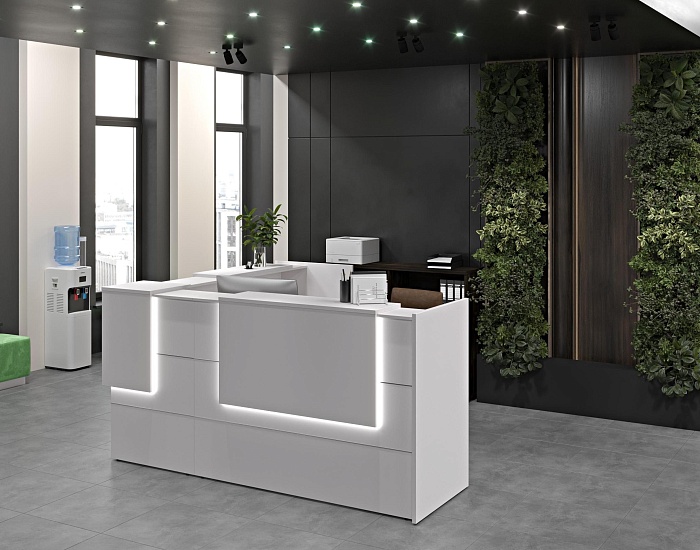 фото стойка ресепшн Оникс					 №2					