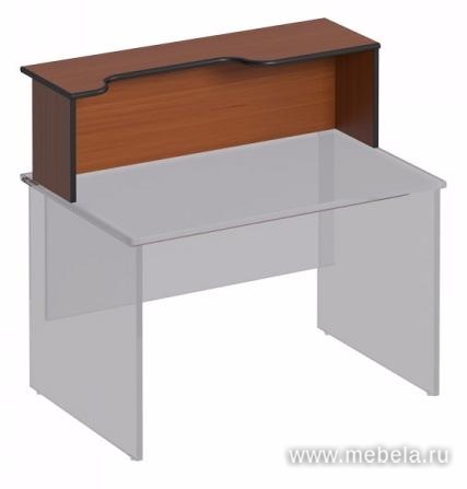 Надстройка к столу с вырезом левая