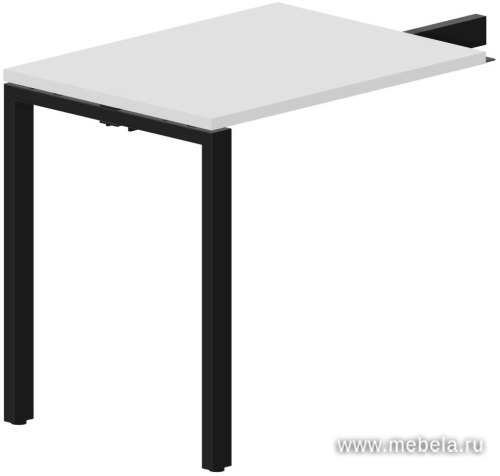 Приставной элемент на опоре (для столешниц гл.68см и 78см