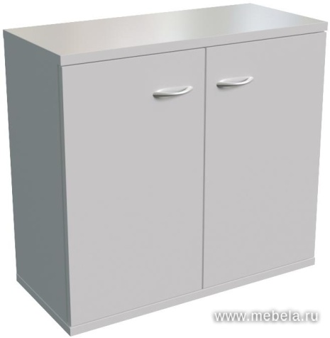 Офисный шкаф низкий с топом