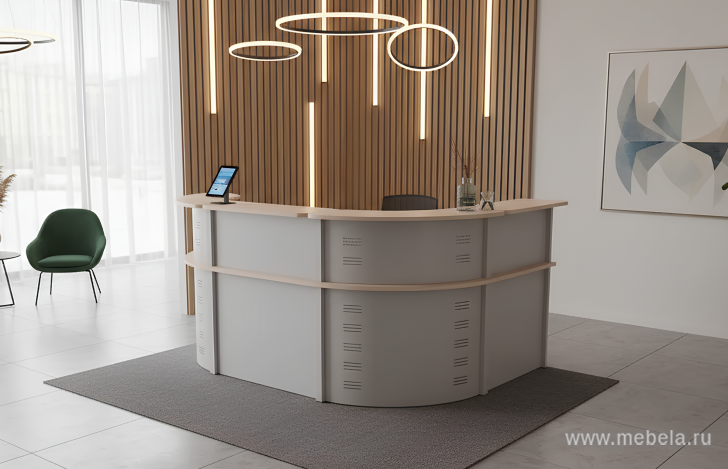 Низкий угловой модуль стойки 45°