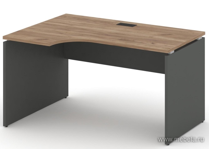 Стол рабочий эргономичный (Левый)