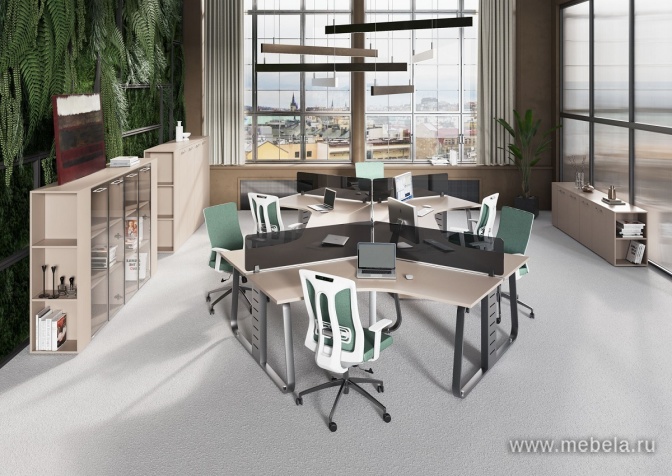 Тумба сервисная на колесах правая