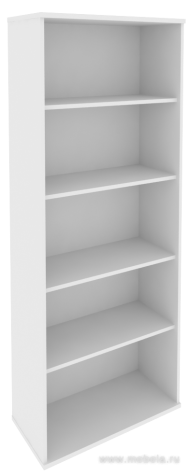 Высокий офисный стеллаж для документов, открытые полки