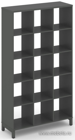 Каркас стеллажа 5 яруса (без вставок и задних стенок)