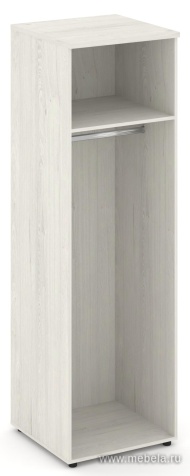 Гардероб узкий глубокий универсальный, задняя стенка ЛДСП
