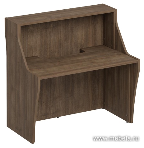 Стойка ресепшн прямая с вырезом