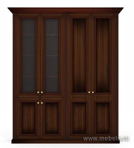 Офисный шкаф комбинированный с гардеробом