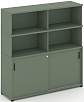 Офисный шкаф-купе опорный/приставной с надставкой высокой