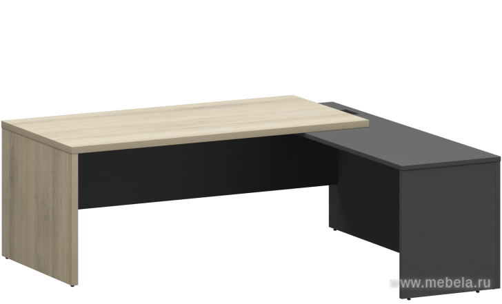 Стол руководителя с приставкой (правый)