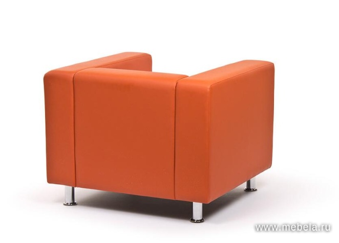 Диван офисный трехместный (хромированные опоры)