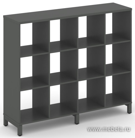 Каркас стеллажа 3 яруса (без вставок и задних стенок)