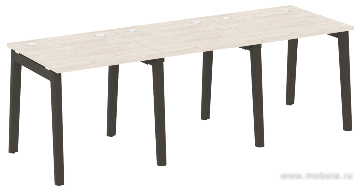 Рабочая станция, опоры - массив дерева