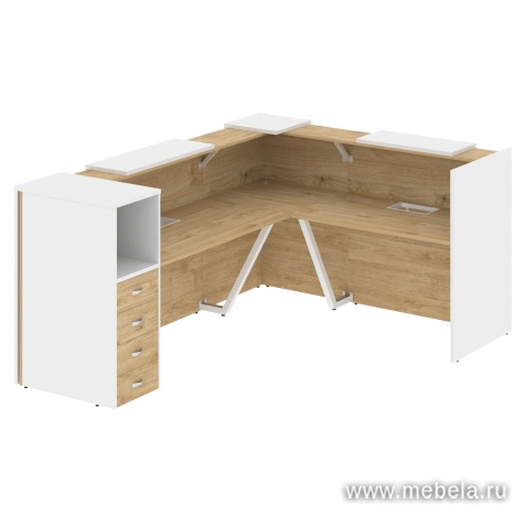 Стойка ресепшен прямая №20