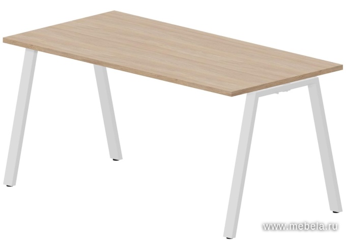 Стол рабочий на металлокаркасе (А-опоры)