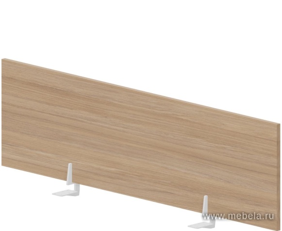 Экран настольный фронтальный (меламин) для отдельного стола