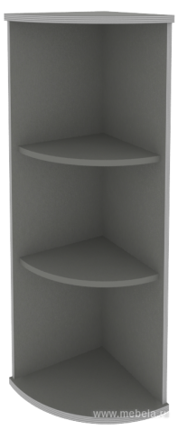 Стеллаж средний угловой