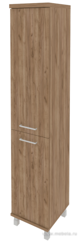 Офисный шкаф высокий узкий (правый)