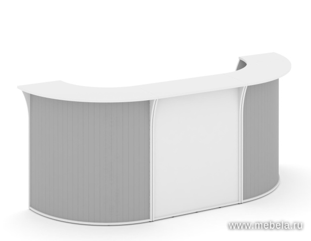 Стойка ресепшн угловая ХДФ (без полки)