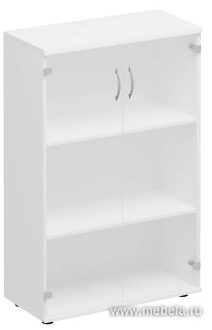 Офисный шкаф для документов с прозрачным стеклом