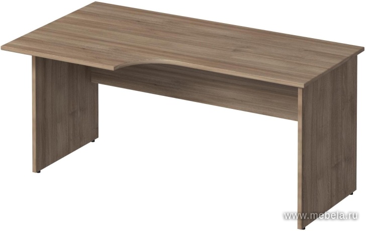 Стол эргономичный левый, с анатомической столешницей под левую руку