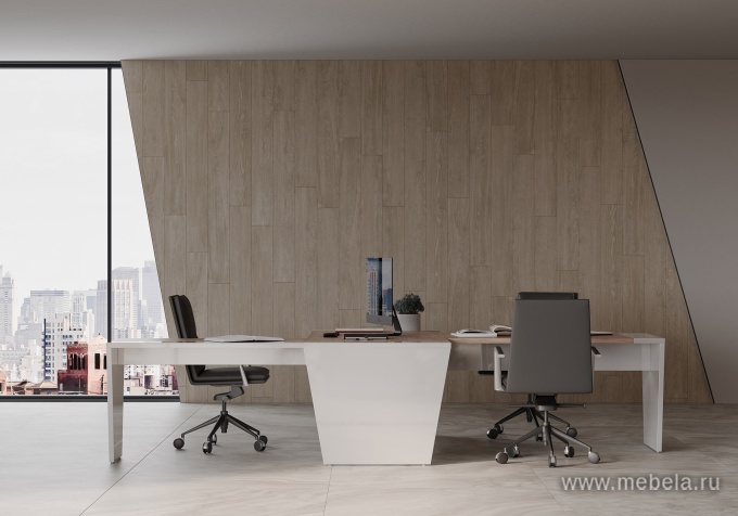 Стол руководителя, панель - глянец