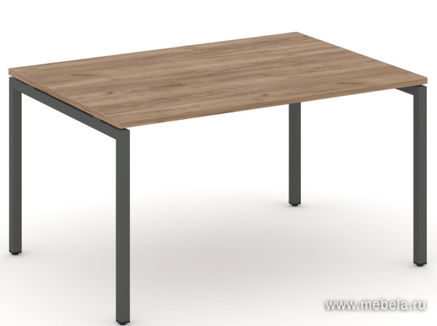 Стол переговорный на П-образных опорах 40х40