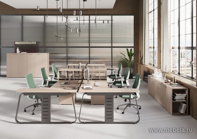 Тумба сервисная на колесах правая