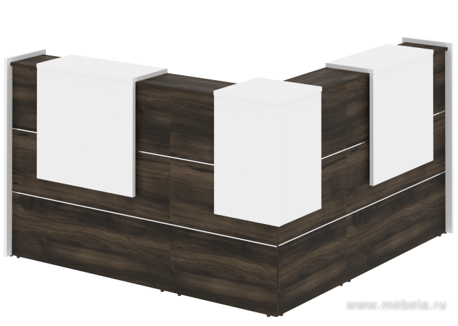 Стойка ресепшн угловая 3