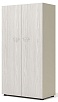 Офисный шкаф средний с глухими фасадами
